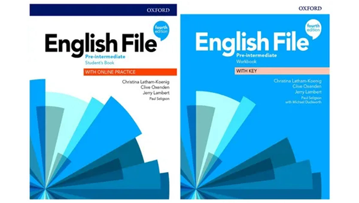 fourth edition English File Pre-intermediate book