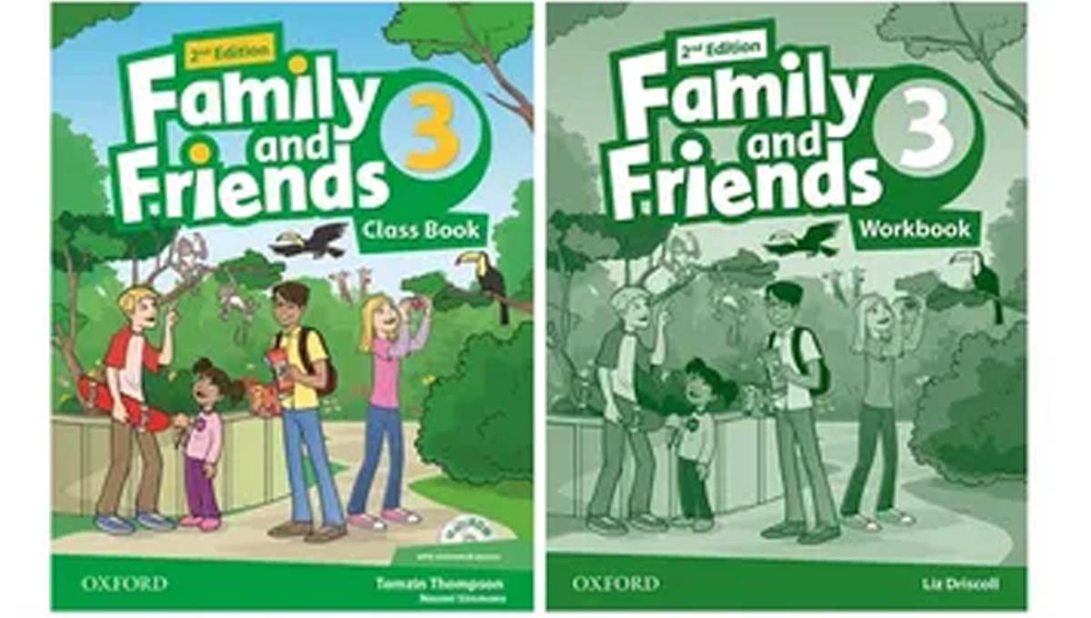 2nd edition Family and Friends 3 book