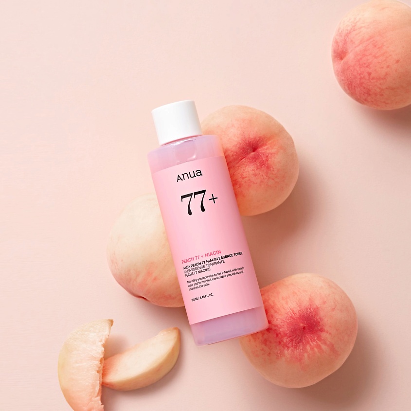 ANUA Тонер-эссенция для лица с экстрактом персика и ниацинамидом PEACH 77% NIACIN ESSENCE TONER, 250 мл