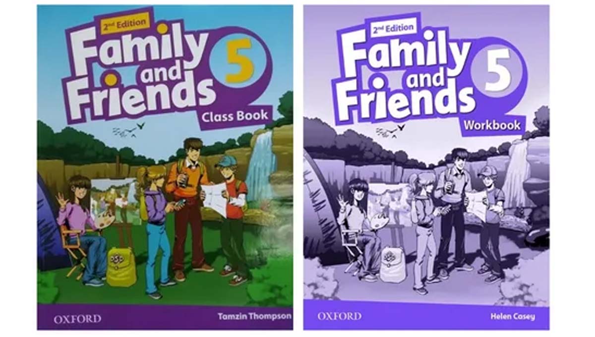 2nd edition Family and Friends 5 book