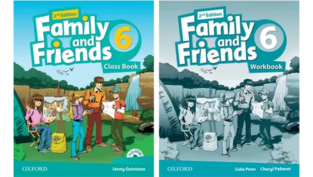 2nd edition Family and Friends 6 book