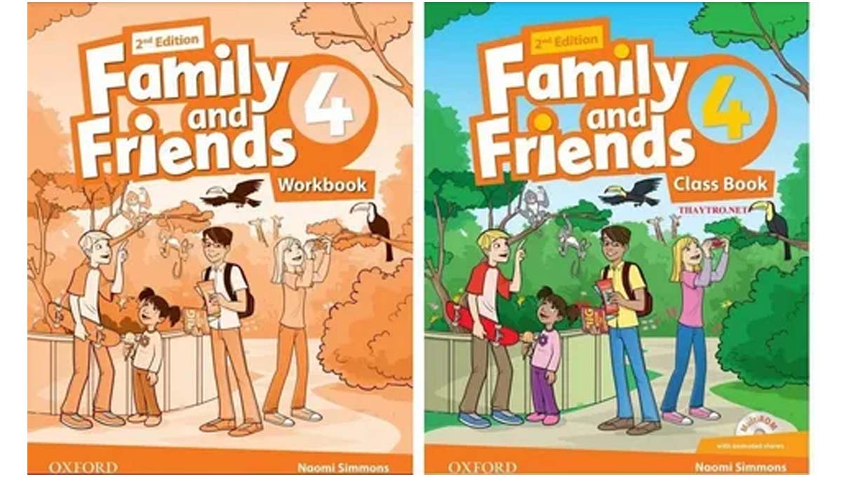 2nd edition Family and Friends 4 book